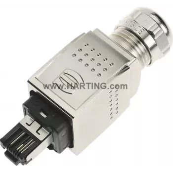 HARTING Han 3A RJ45 Cat. 6A inserto conector, IDC, 8P, 1,5A, 125V 09352260401