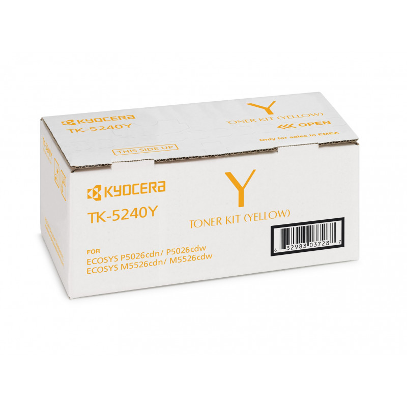 Kyocera TK-5240Y cartucho de tóner amarillo (1T02R7ANL0) KYOCERA TK-5240Y 1T02R7ANL0