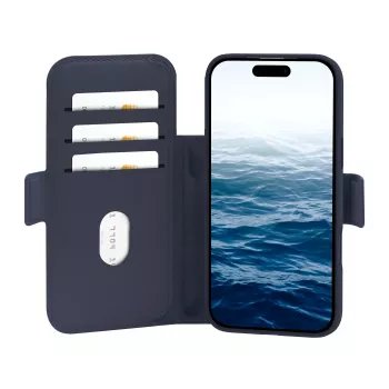 DBRAMANTE1928 Copenhagen Icon funda para iPhone 18 Pro Max y 17 Pro Max - Deep Water (negro)