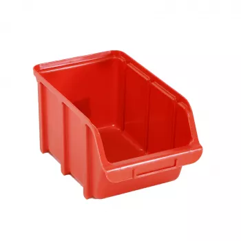 raaco 106610 caja de piezas pequeñas roja