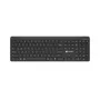 Natec Tang US Teclado inalámbrico Bluetooth + 2,4 GHz Silent Slim Negro