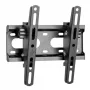 ELECTRICLIGHT FN C11T Soporte de pared fijo para televisores de 13-40 pulgadas, Negro