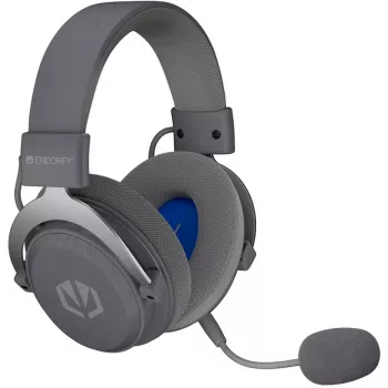 ENDORFY VIRO Infra Wireless auriculares gaming - gris claro (dongle USB-C de 2,4 GHz, Bluetooth, USB-C, jack de 3,5 mm)
