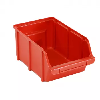 raaco 106719 caja de almacenamiento vista roja 1 ud. (106719)
