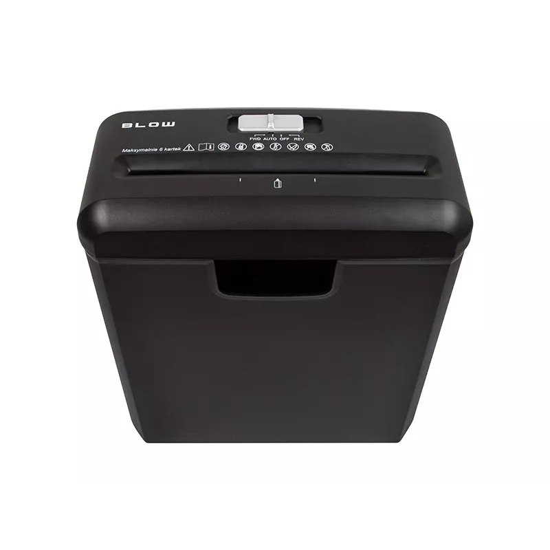BLOW 44-880# destructora de documentos de corte en tiras, 6 hojas, P-2, 10 L