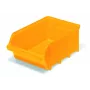 raaco E5 caja de almacenamiento vista Euro, 25 l, naranja (123686)
