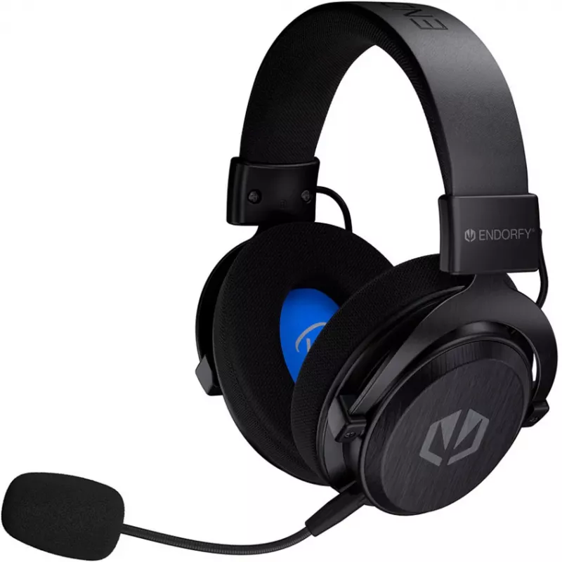 Auriculares gaming inalámbricos ENDORFY VIRO Infra (negro, dongle USB-C 2,4 GHz, Bluetooth, USB-C, jack 3,5 mm)