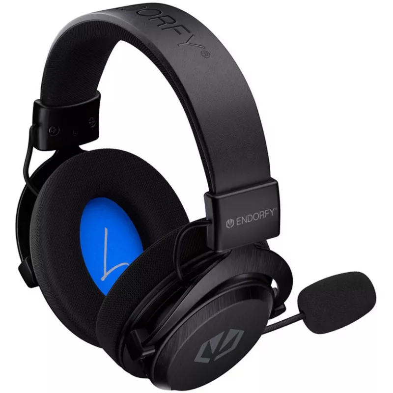 Auriculares gaming inalámbricos ENDORFY VIRO Infra (negro, dongle USB-C 2,4 GHz, Bluetooth, USB-C, jack 3,5 mm)