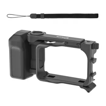 Kit de vlogging Sunnylife para Insta360 GO Ultra, cordón + zapata fría, negro (GU-BK150-D)