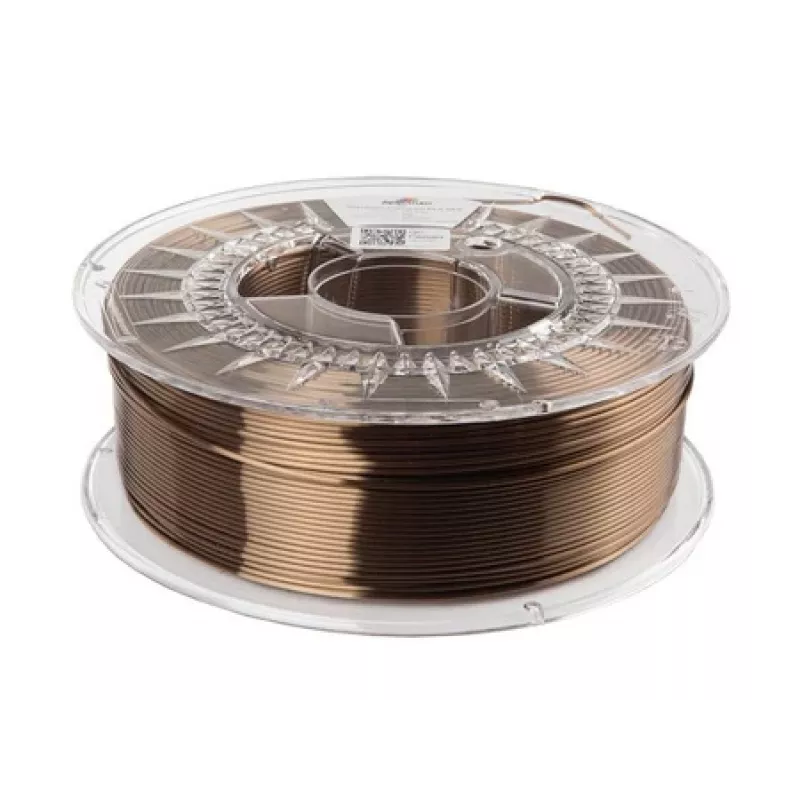 Spectrum filamento 3D PLA Silk 1,75mm bronce canela 1kg (80440)