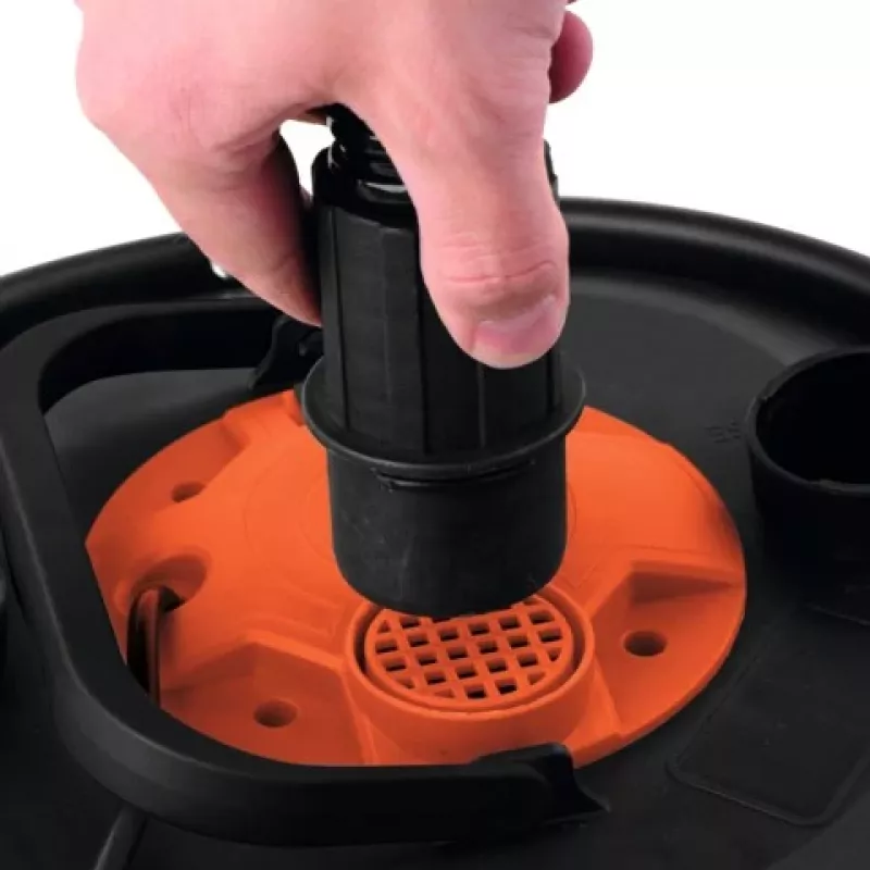 TOYA Aspirador de Cenizas 800W 20L Acero Inoxidable Filtro HEPA 78870