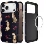 Tech-Protect Funda Lamano MagSafe para iPhone 17 Pro / 18 Pro – Midnight Cherry