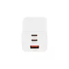 Cargador MOVANO GaN 65W 2x USB-C PD + USB-A (blanco)