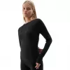 Camiseta térmica activa de mujer 4F F152 Deep Black M/L