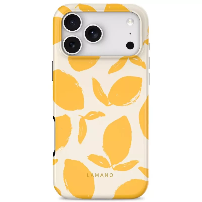 Funda TECH-PROTECT Lamano MagSafe iPhone 17 Pro / 18 Pro Lemon Haze