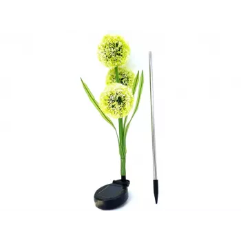 Lámpara decorativa solar de jardín LED Forever Light Sunari FLS-95 con efecto de llama parpadeante, 3000K blanco cálido, IP65, 600mAh