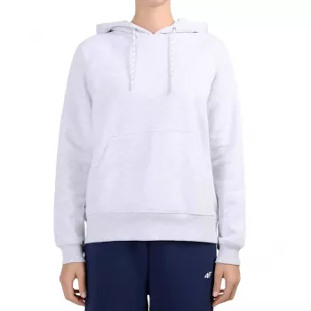 Sudadera para mujer Cool Light Grey Melange 4F F2536 XL