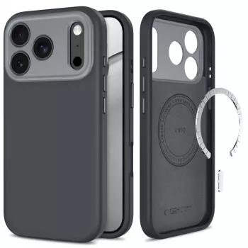 TECH-PROTECT UNIQ funda MagSafe CC para iPhone 17 Pro Max / 18 Pro Max – Antracita