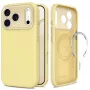 TECH-PROTECT UNIQ funda MagSafe transparente para iPhone 17 Pro Max / 18 Pro Max - Mellow Yellow