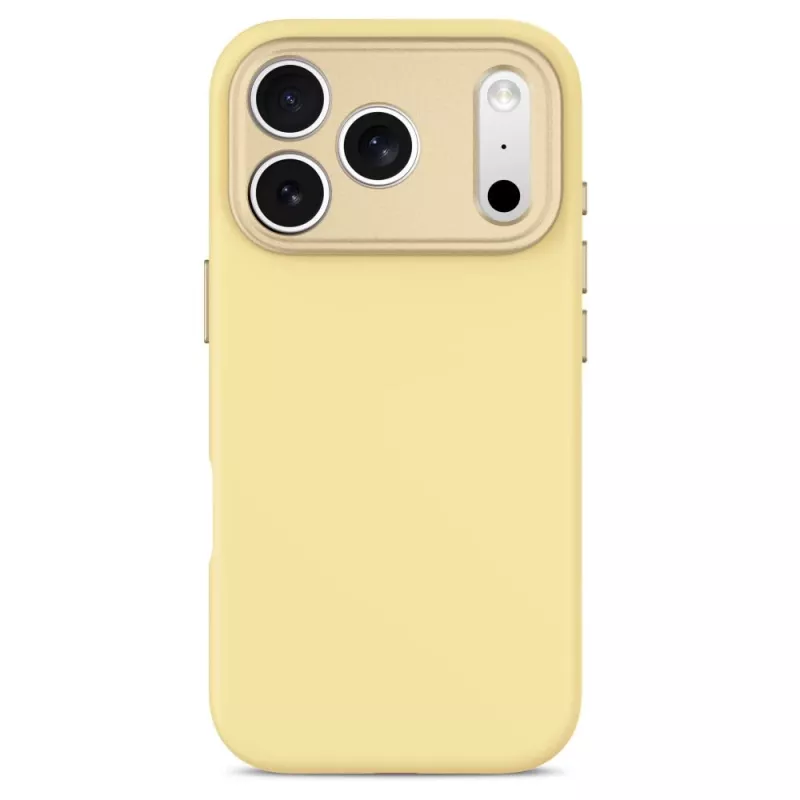 TECH-PROTECT UNIQ funda MagSafe transparente para iPhone 17 Pro Max / 18 Pro Max - Mellow Yellow