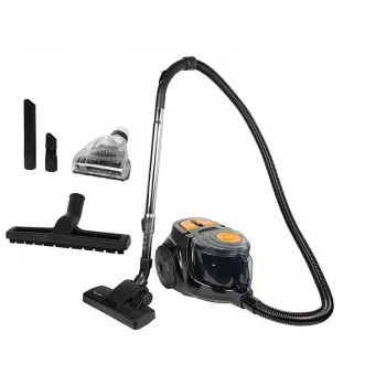 BLOW C899 aspirador sin bolsa con ciclón, 700 W, 2,5 L, HEPA H13, Negro/Rojo