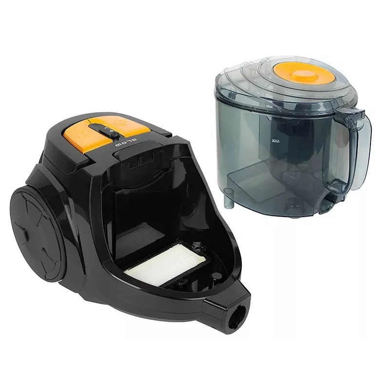 BLOW C899 aspirador sin bolsa con ciclón, 700 W, 2,5 L, HEPA H13, Negro/Rojo