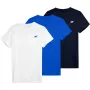 Camiseta de hombre 4F M4479, blanco/azul/azul marino, 2XL (4FWSS26TTSHM4479)