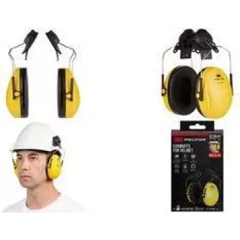 3M PELTOR Optime I H510P3E orejeras para casco, amarillas H510P3E-1