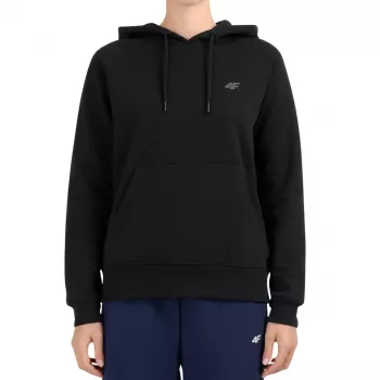 Sudadera con capucha 4F mujer F2536 negro intenso talla L