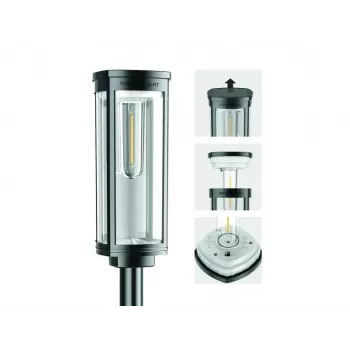 Lámpara decorativa solar de jardín LED Forever Light Sunari FLS-97 3000K, 1000mAh