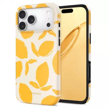 Funda Tech-Protect Lamano MagSafe para iPhone 17 Pro Max / 18 Pro Max – Lemon Haze
