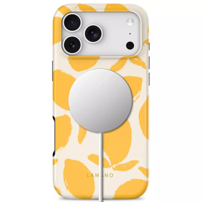 Funda Tech-Protect Lamano MagSafe para iPhone 17 Pro Max / 18 Pro Max – Lemon Haze