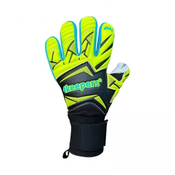 Guantes de portero 4Keepers Force V5 25 Wave NC negro/verde flúor talla 9