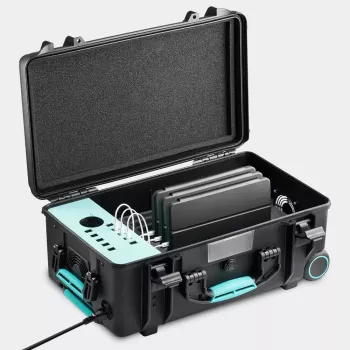 Formcase TransformerCase T10 maletín portátil de gestión de dispositivos negro