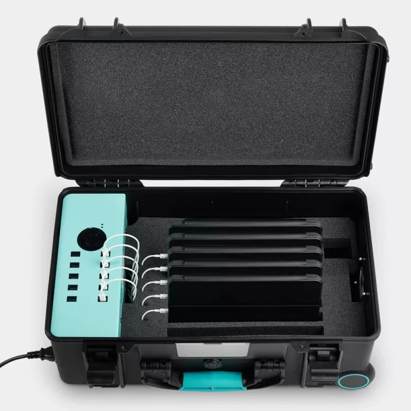 Formcase TransformerCase T10 maletín portátil de gestión de dispositivos negro