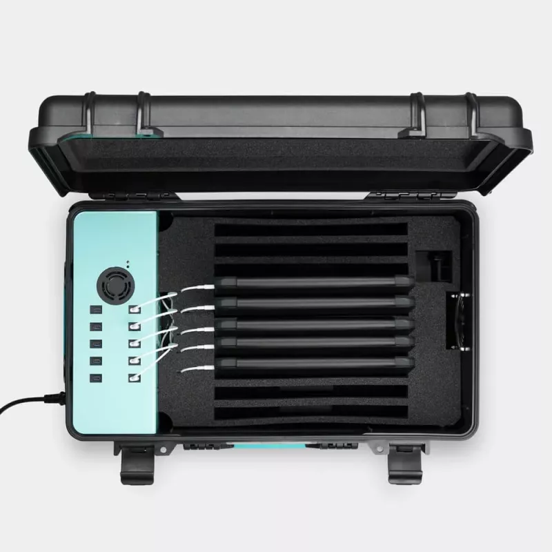 Formcase TransformerCase T10 maletín portátil de gestión de dispositivos negro
