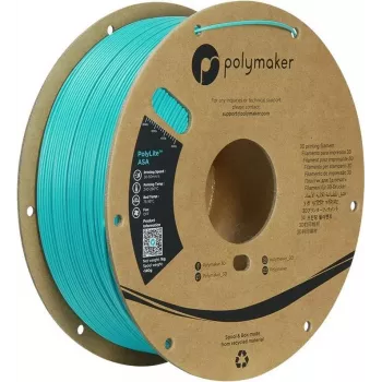 Polymaker PF01029 Teal ASA Filamento – 1,75 mm, 1 kg, resistente a UV y a la intemperie