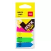 DELI Stick Up Index Flags PP 50x12 mm 100 hojas colores surtidos (D338199)