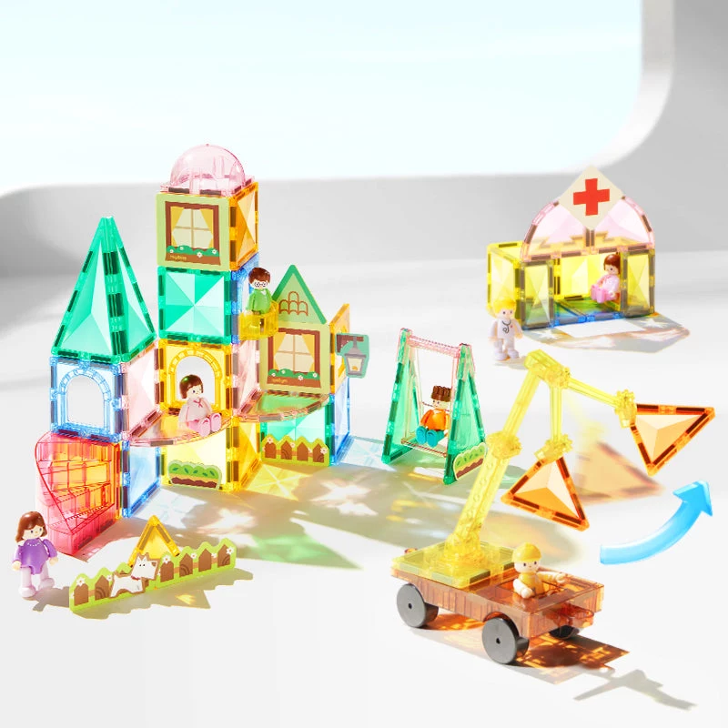 Mideer City Hero Squad MD1641 set magnético, 33 piezas