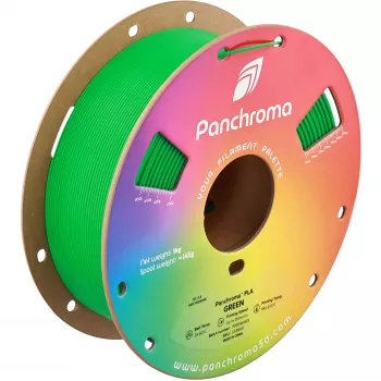 Polymaker Panchroma PLA Filamento para impresora 3D, 1,75 mm, 1 kg, Verde (CA19007)