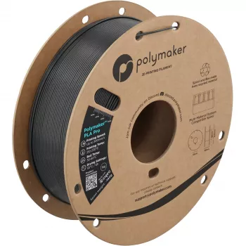 Polymaker PLA PRO 1,75mm HS TOUGH Gris oscuro 1kg Filamento 3D (PA13016)