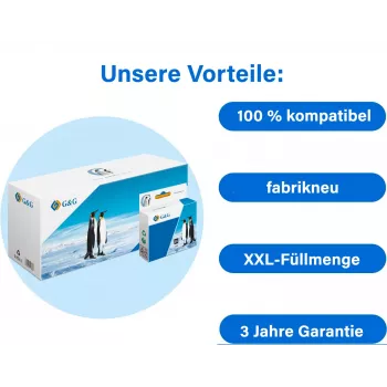 Tóner XXL G&G compatible con Kyocera TK-130 (20363)