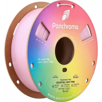 Filamento para impresora 3D PLA Celestial Light Pink Polymaker Panchroma 1,75 mm 1 kg