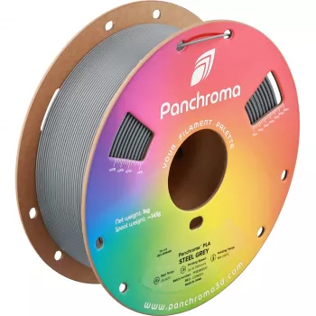Filamento PLA Polymaker Panchroma 1,75 mm Steel Grey 1 kg (CA19003)