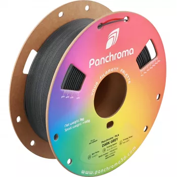 Filamento 3D Polymaker Panchroma PLA 1,75mm gris oscuro 1kg (CA19028)