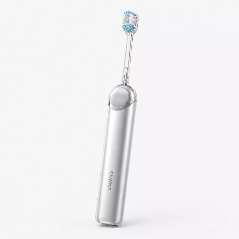 Cepillo de dientes eléctrico RANVOO PQ5 Pure Sonic plata