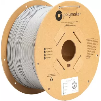 Filamento Polymaker PolyTerra PLA Matte Fossil Grey 1,75mm 3kg PA04009