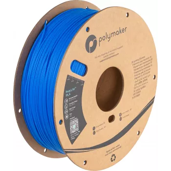 Filamento para impresora 3D Polymaker PA02064 PLA, 1,75 mm, 1 kg, azul