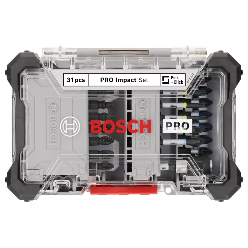 Set de 31 puntas de atornillar Bosch PRO Impact Control PH PZ T TH H 25 mm 2608521U71