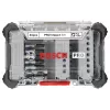 Set de 34 piezas de brocas y puntas de atornillar Bosch 2608521U79 con portapuntas universal magnético, maletín X-Line